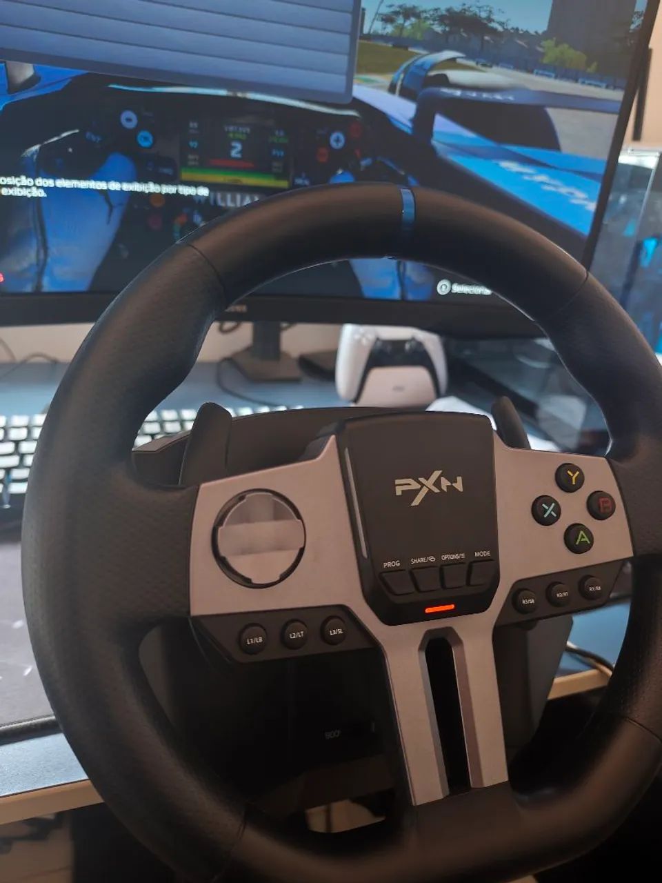 Volante PXN para Pc e consoles - Foto 3