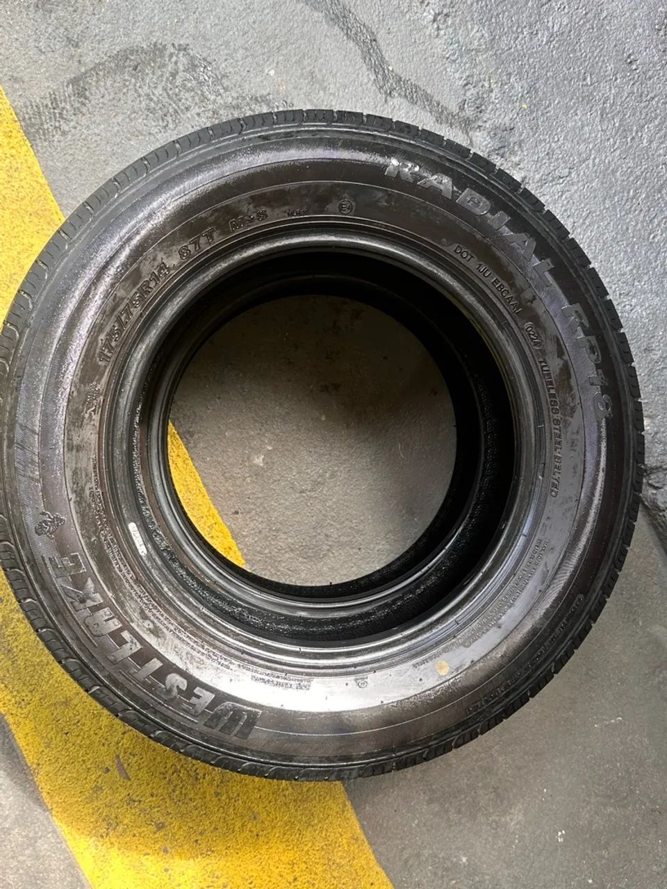 PNEU 175/75R14 MEIA VIDA - Foto 2