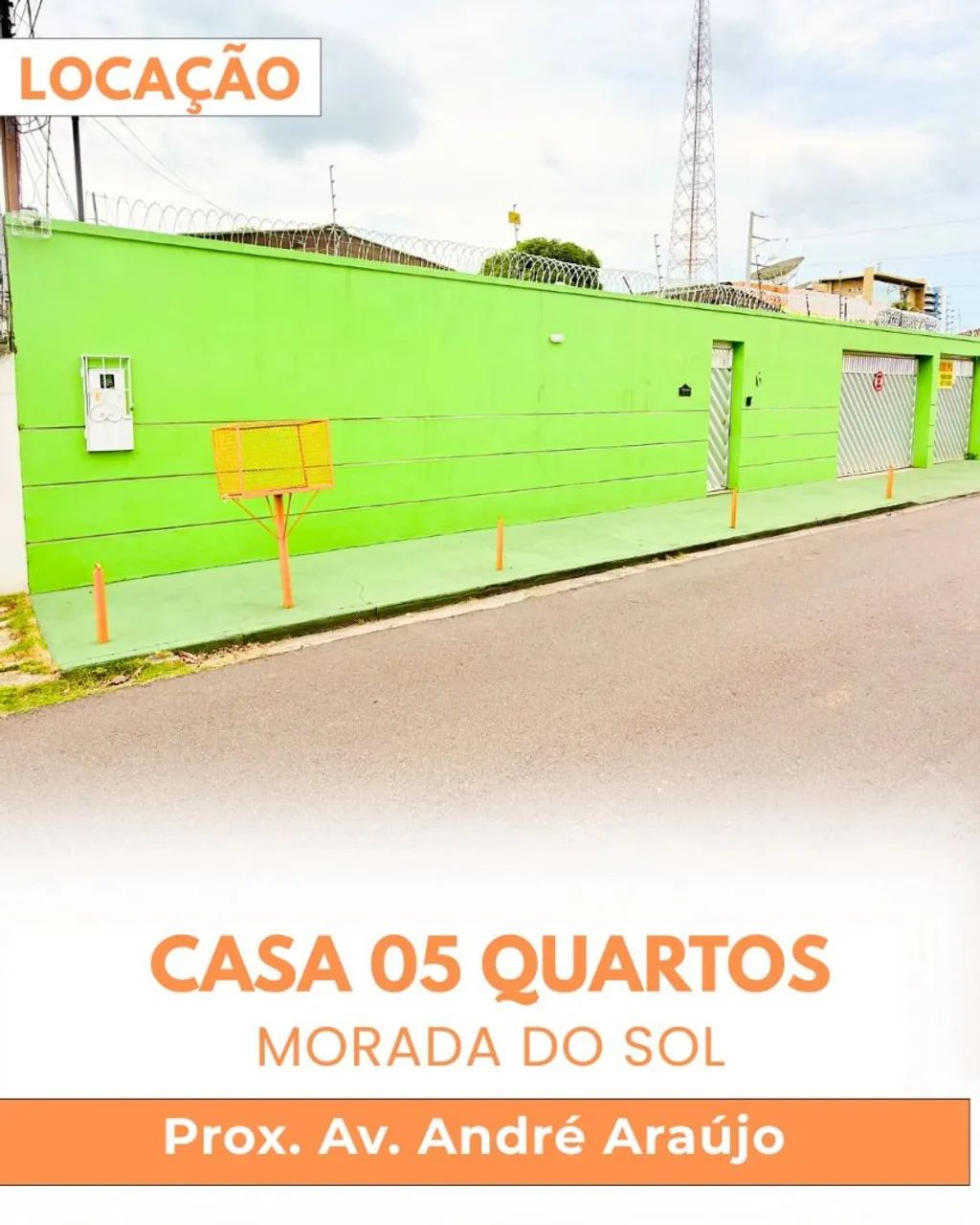 Casa comercial 05 quartos na Morada do sol
