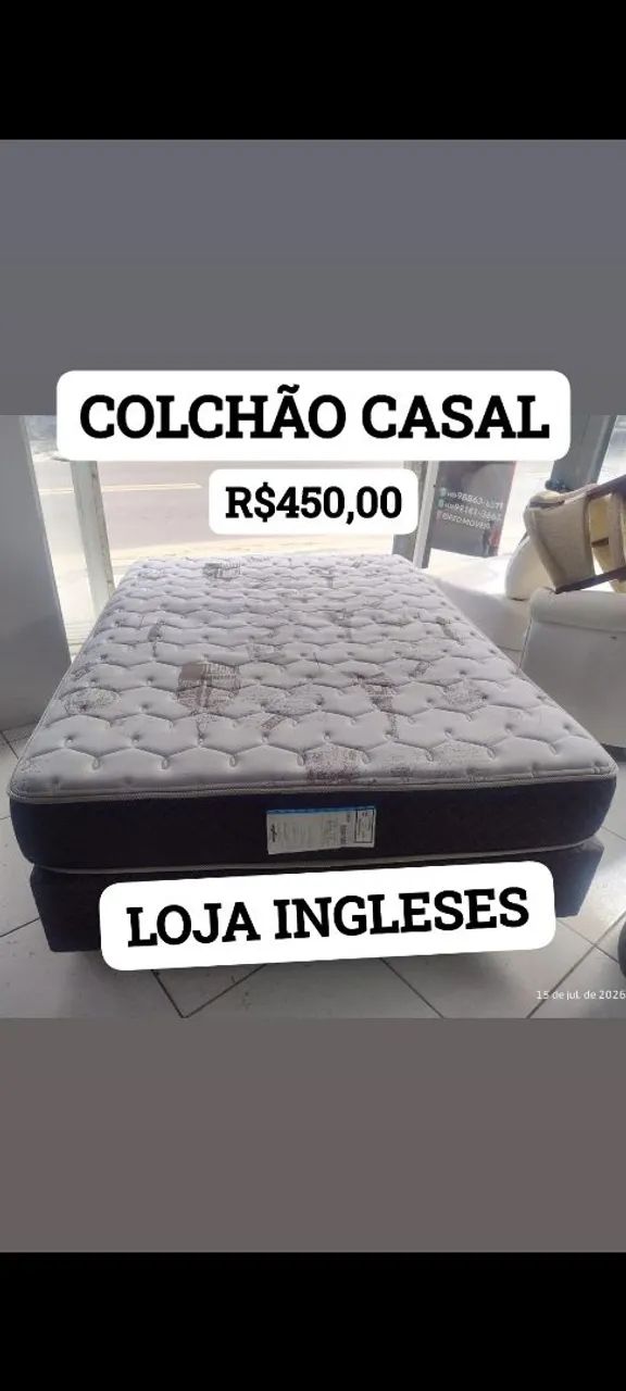 COLCHÕES CASAL 1,38X1,88