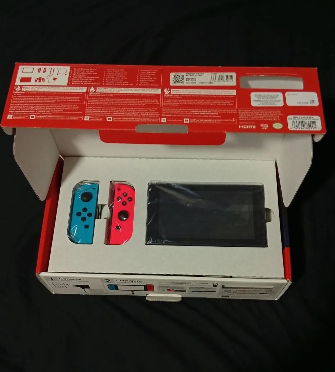 Nintendo Switch + capa protetora