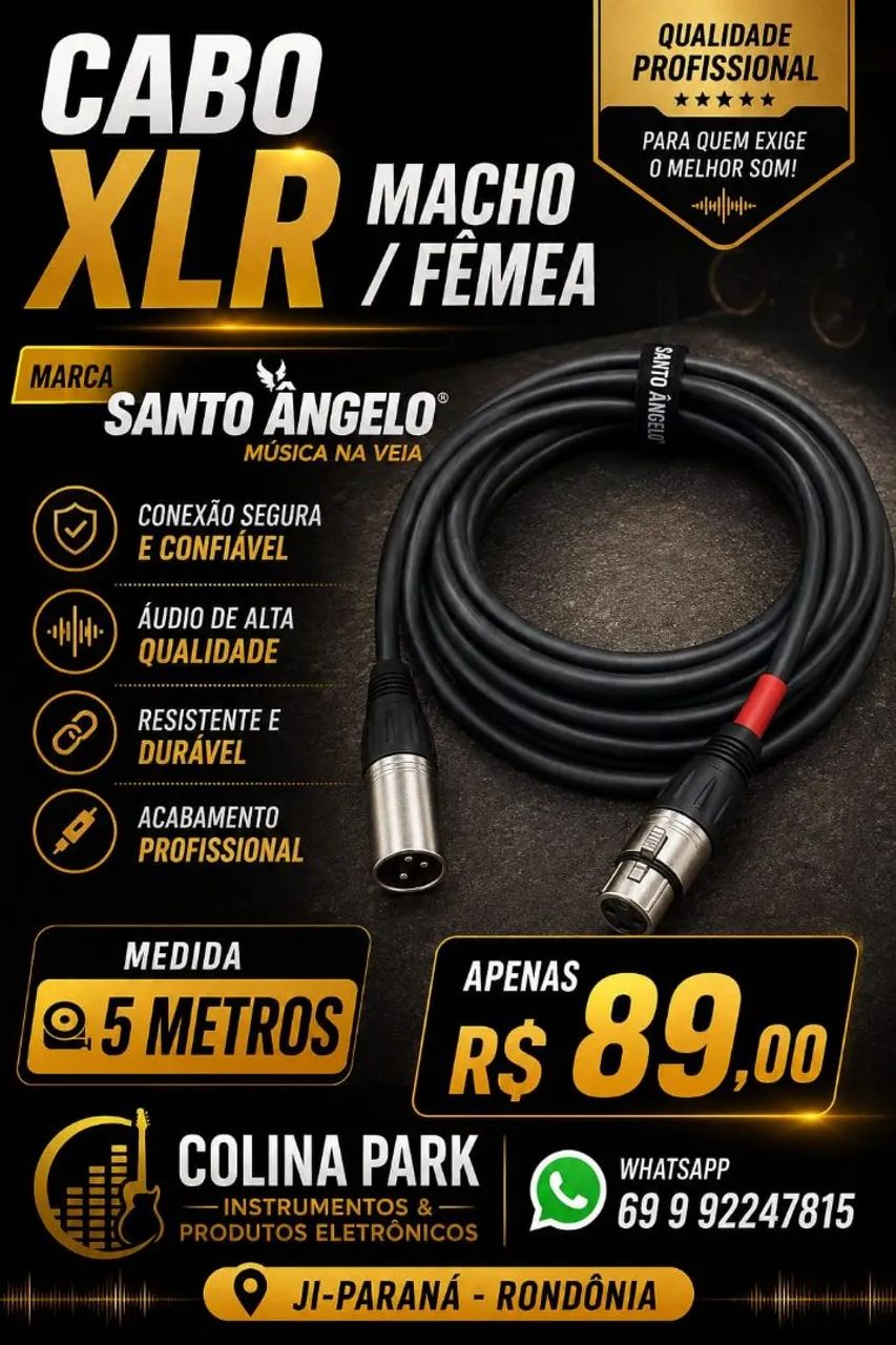 Cabo XLR 