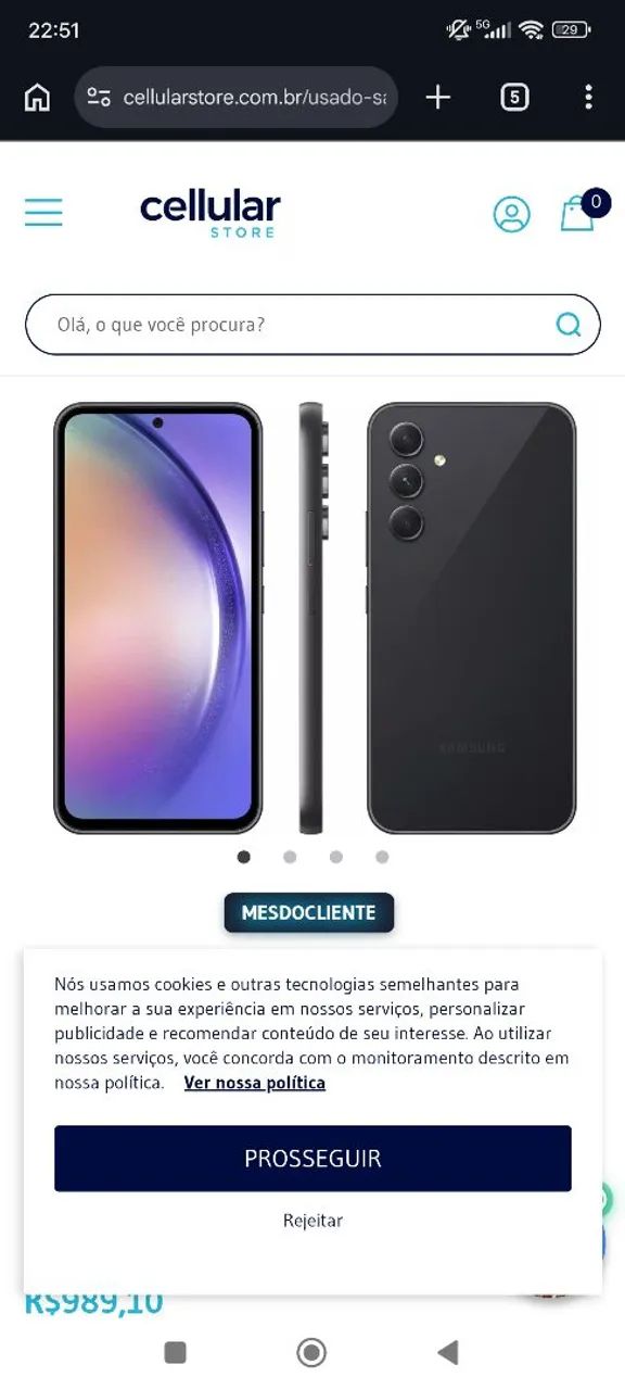Celular Samsung A054 - Foto 2