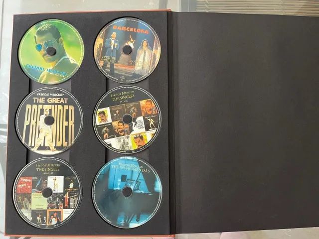 Freddie Mercury The Solo Collection Box Set Limited Edition Book +