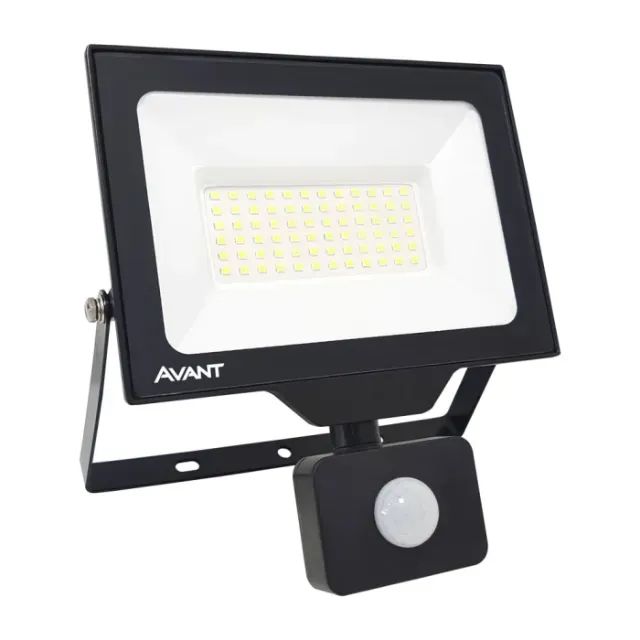 REFLETOR SENSOR PRESENCA BR 6500K 50W BIVOLT 