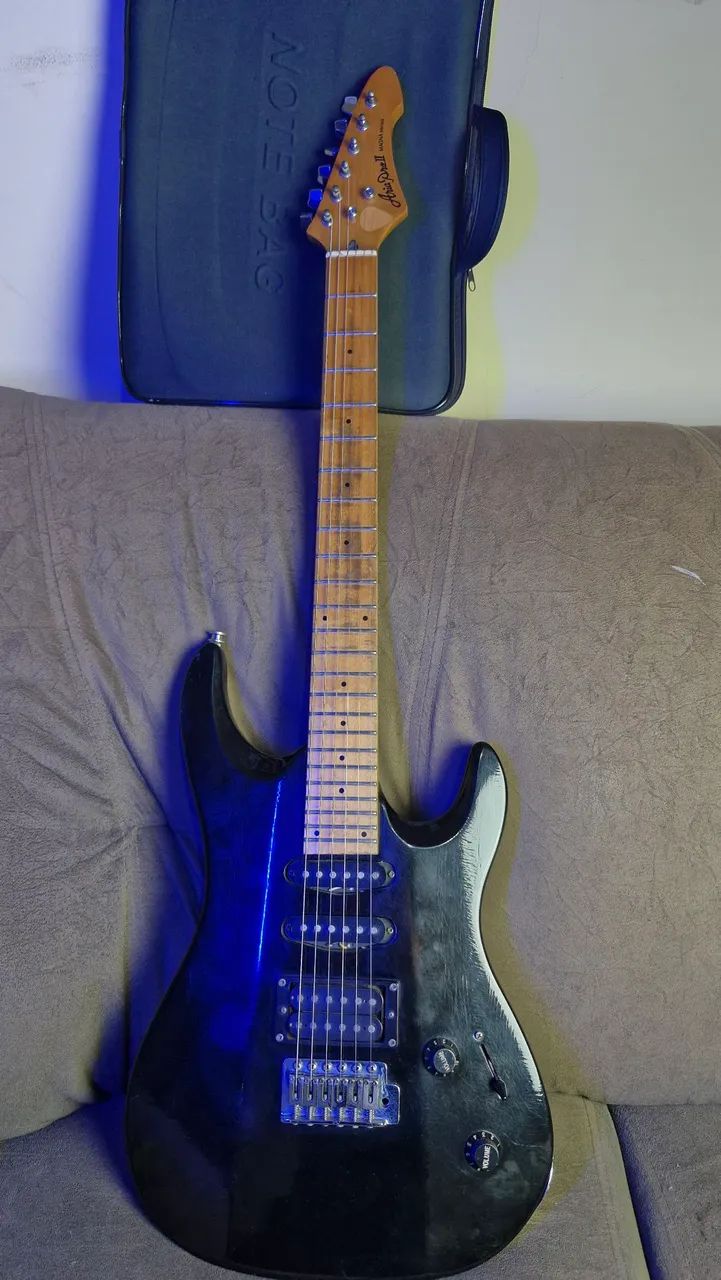 Guitarra ária pro 2 magna series ma 09b 1994 SSH  relíquia muito bem cuidada, Corda 09 