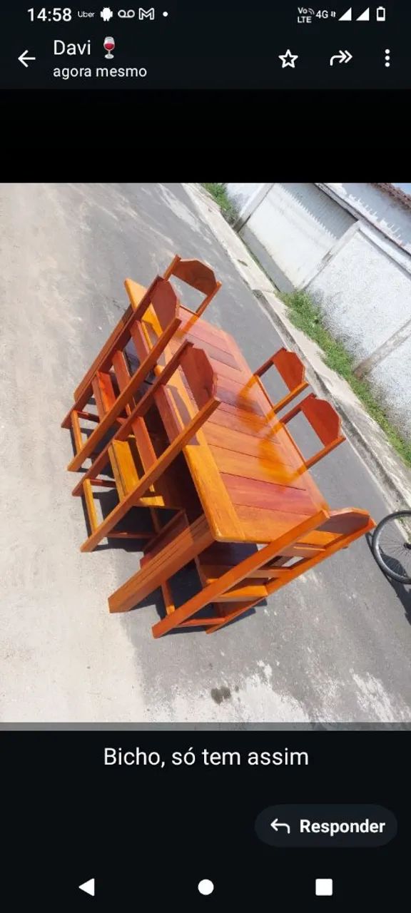 Venda de mesa e cadeiras - Foto 4