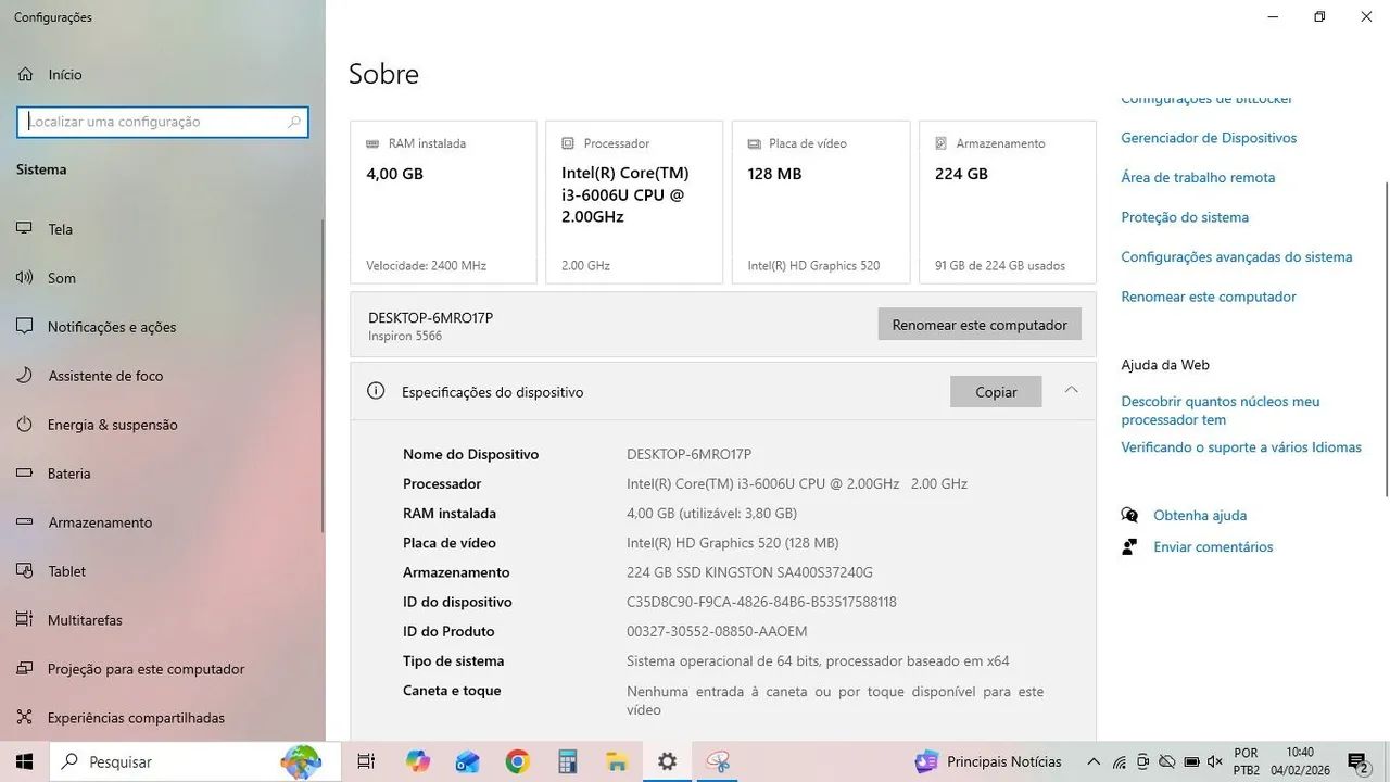 Notebook Dell - Foto 4