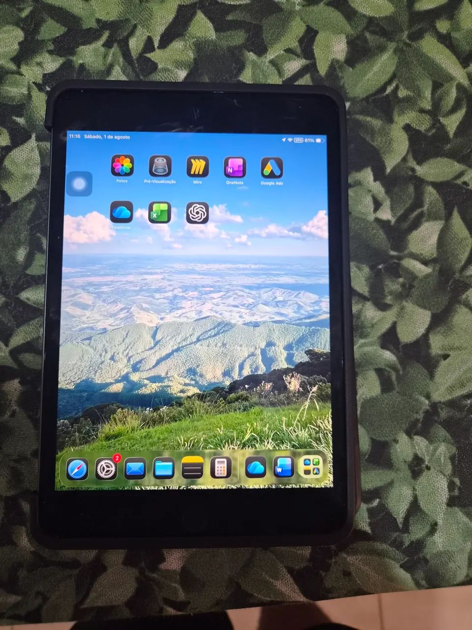 VENDO/TROCO ipad mini 5 com apple pencil de primeira geração 