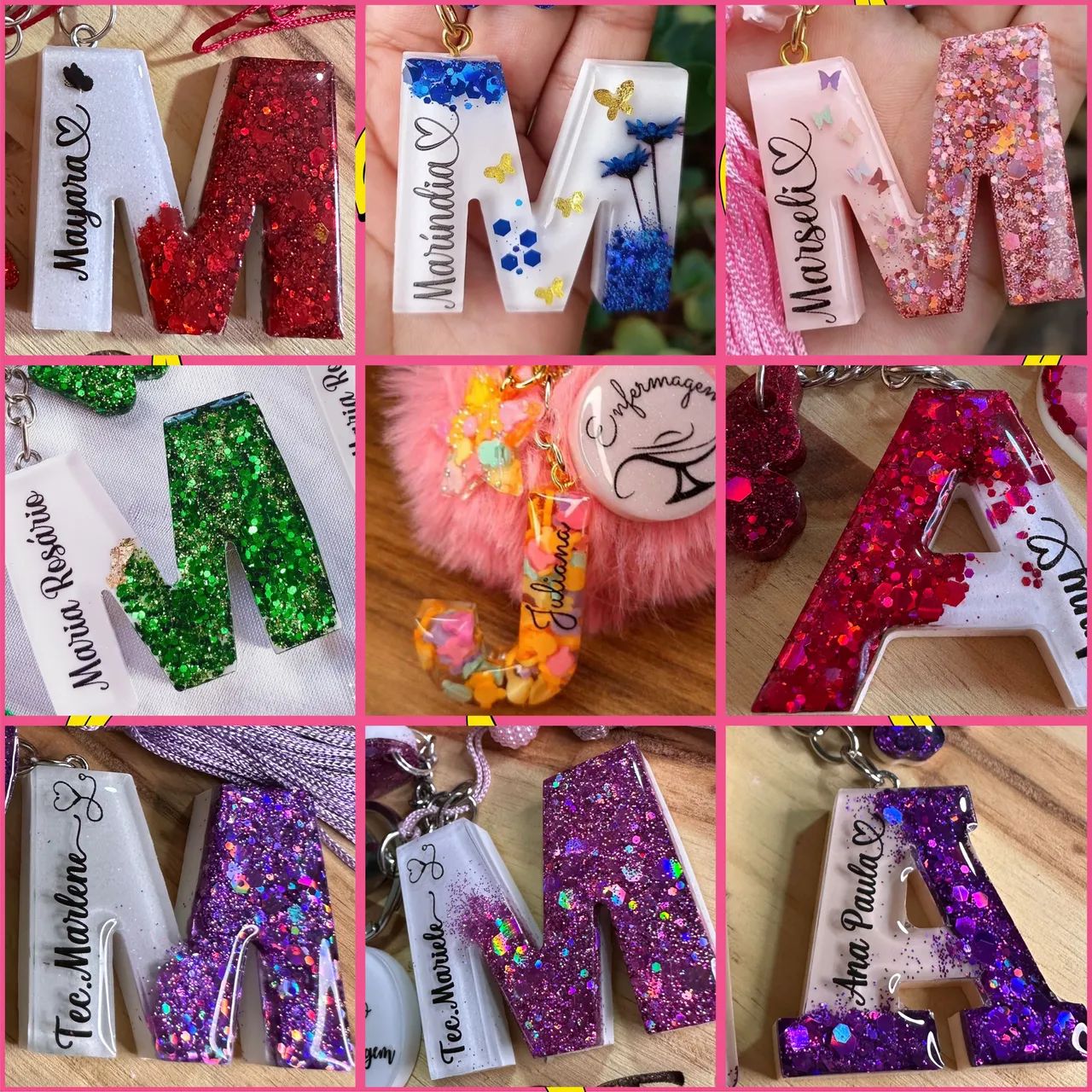 Chaveiros personalizados 