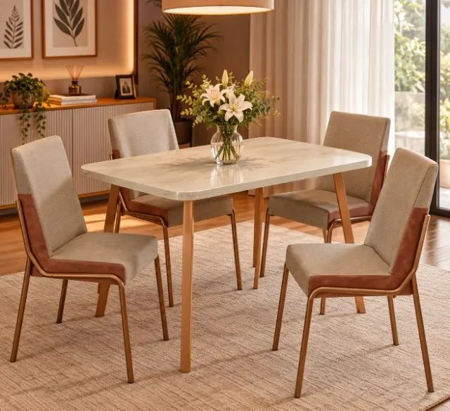 mesa der jantar retangular