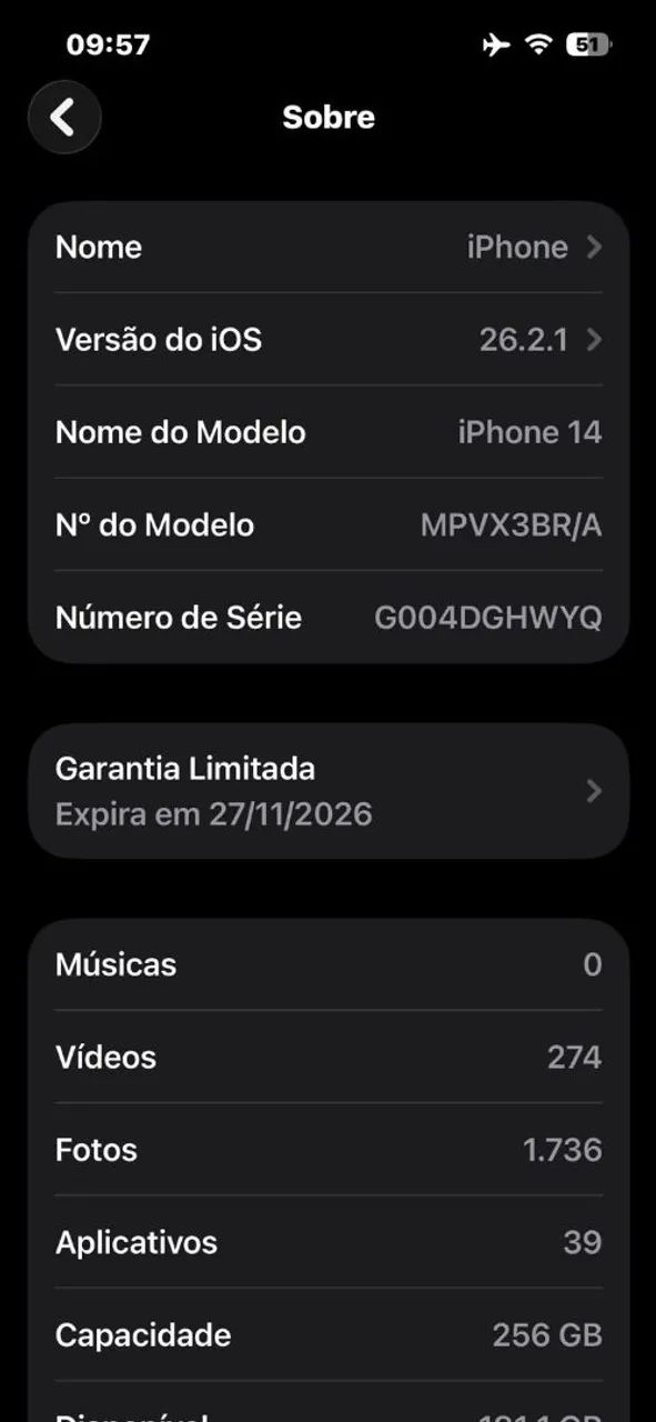 Iphone 14 256G - Foto 3