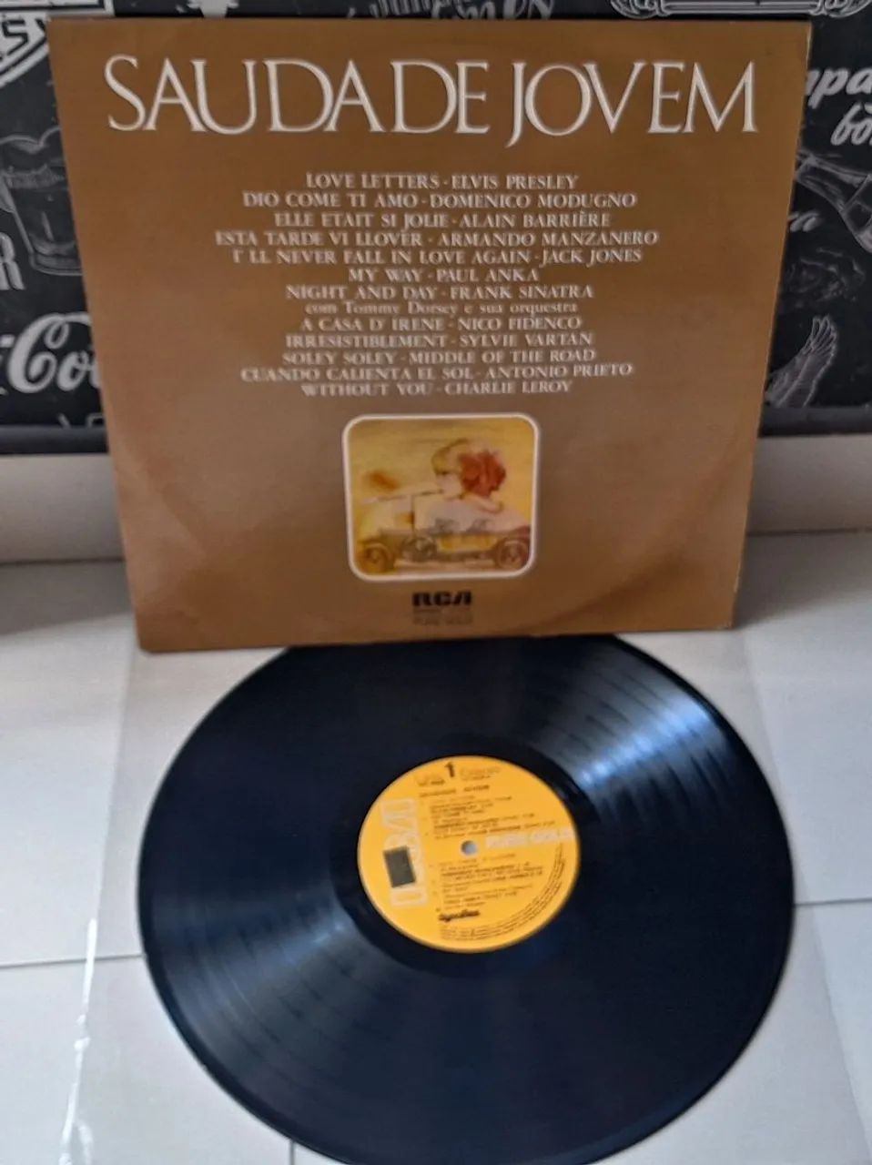 Disco de Vinil SAUDADE JOVEM ( RCA Pure Gold )