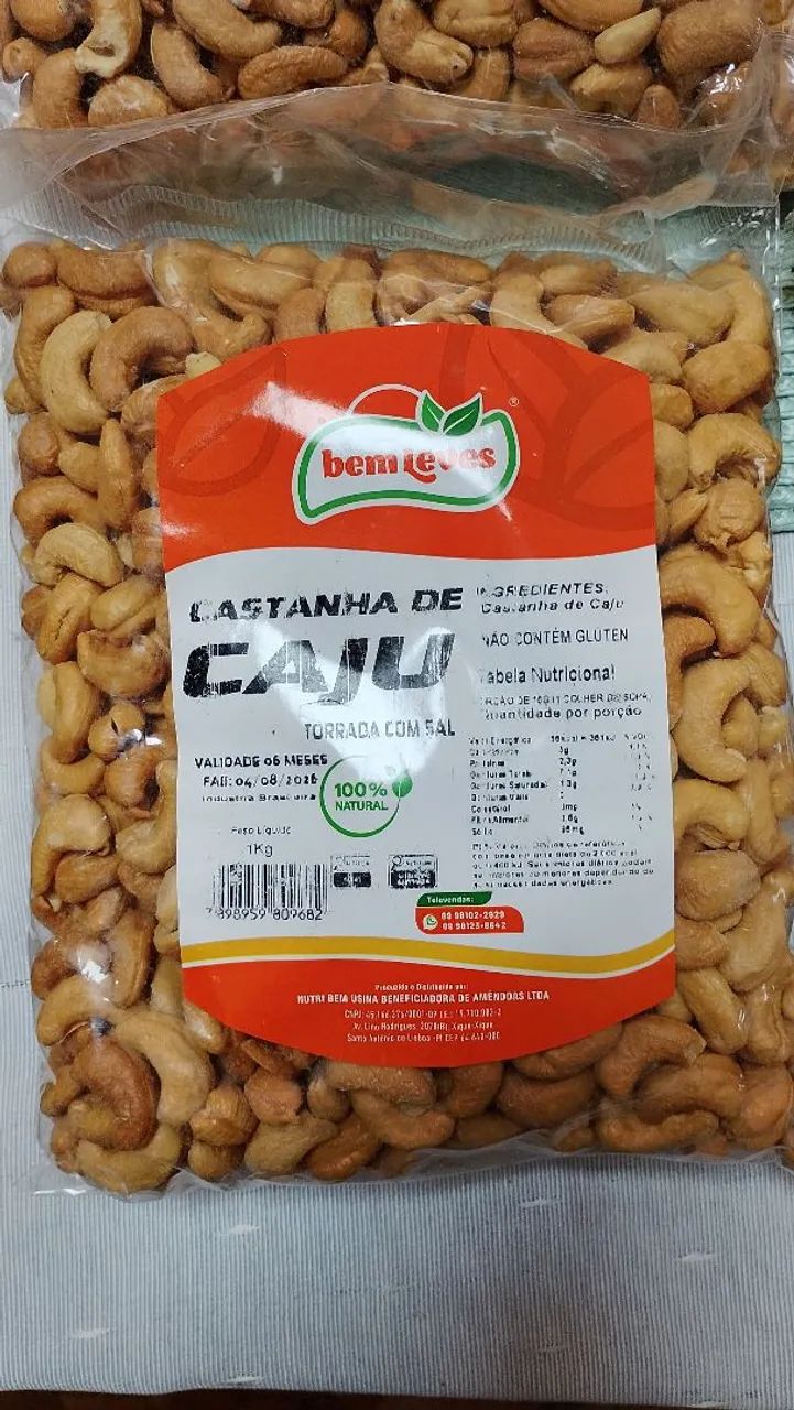 Castanha Tipo A Salgadas - Foto 2