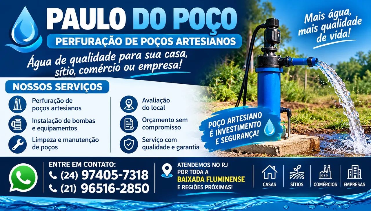 Poço artesiano 