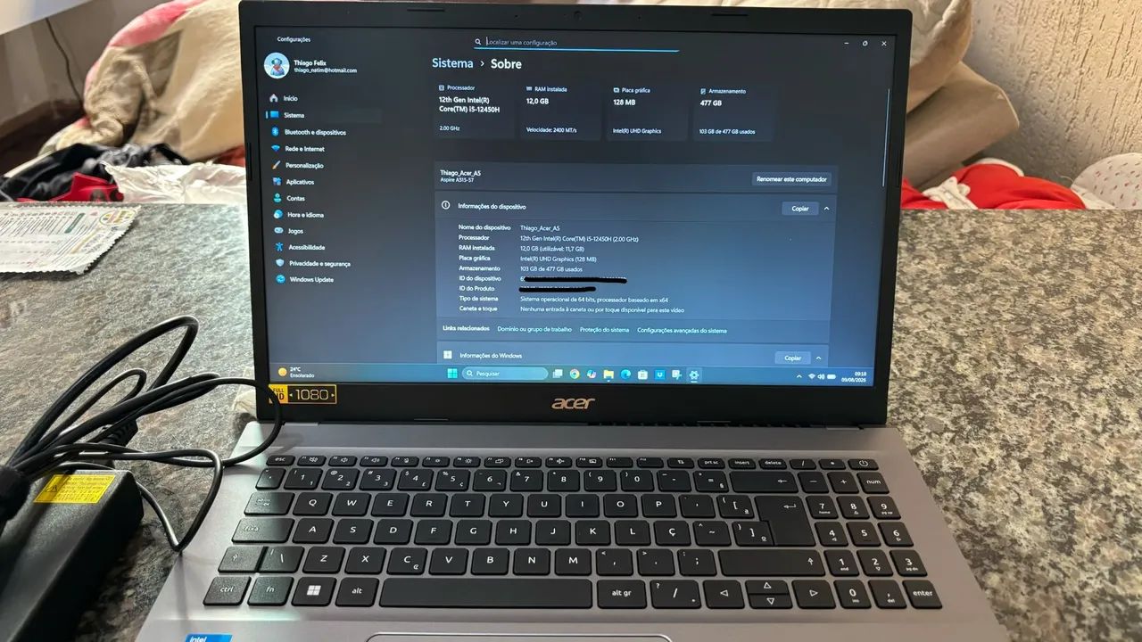 Notebook Acer I5 - Foto 4