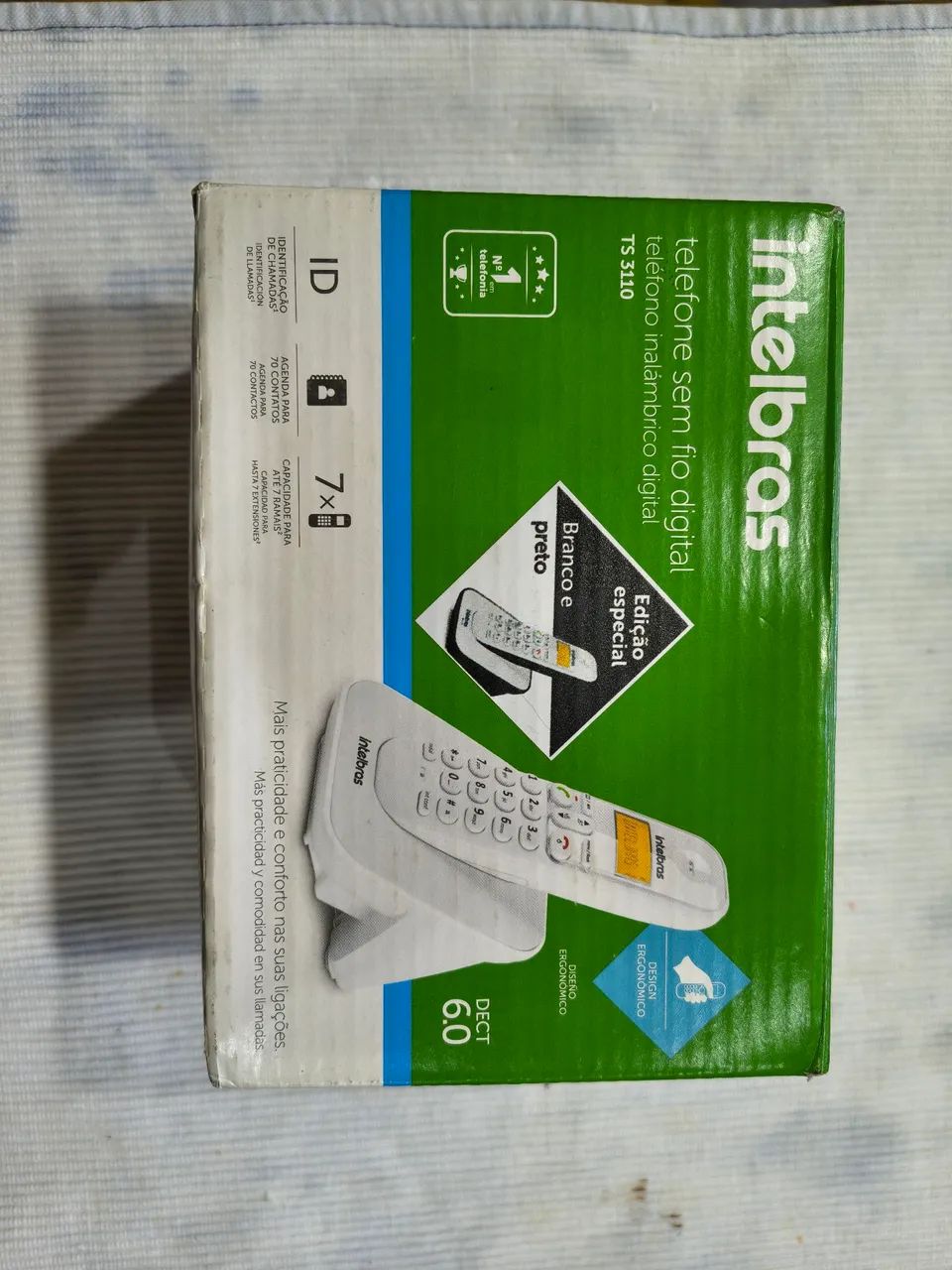 Telefone sem fio digital Intelbras TS3110 - Foto 2