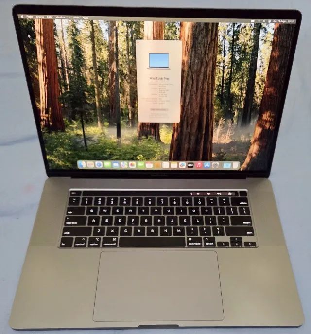 Macbook Pro 16 2019 Intel Core i9, 16GB, SSD 1TB, MacOS Sequoia