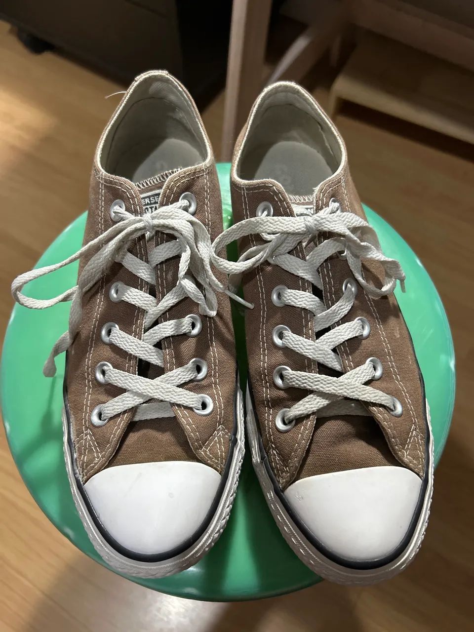 Converse All star plataforma marrom 38