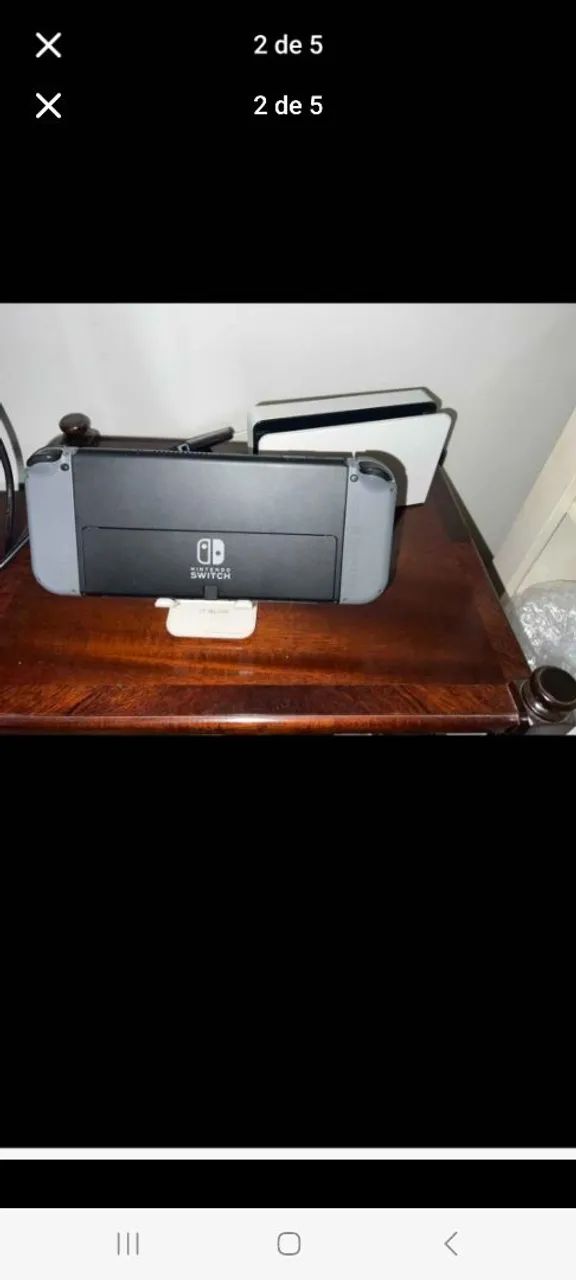 Nintendo switch oled d.es.b.l.o.q.u.e.a.d.o - Foto 2