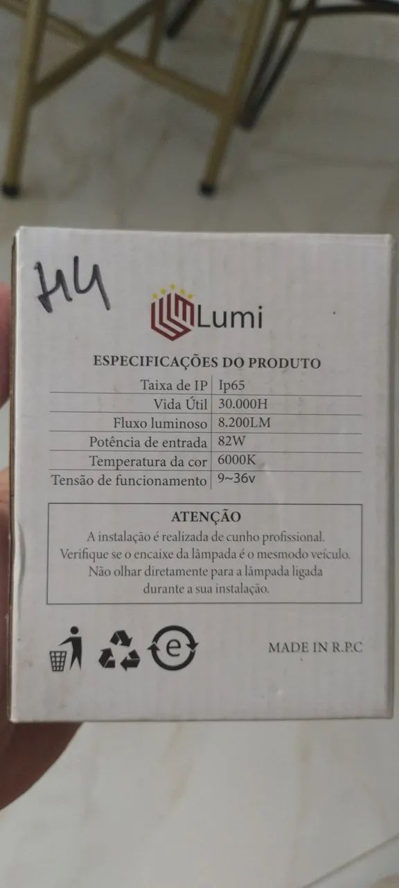 Lâmpada H4 farol LED  - Foto 2