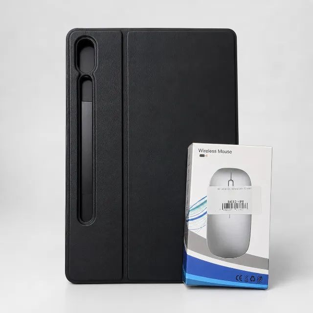 Capa + Teclado Touchpad e Mouse Galaxy Tab S9 / S9 FE - Novo - Foto 5
