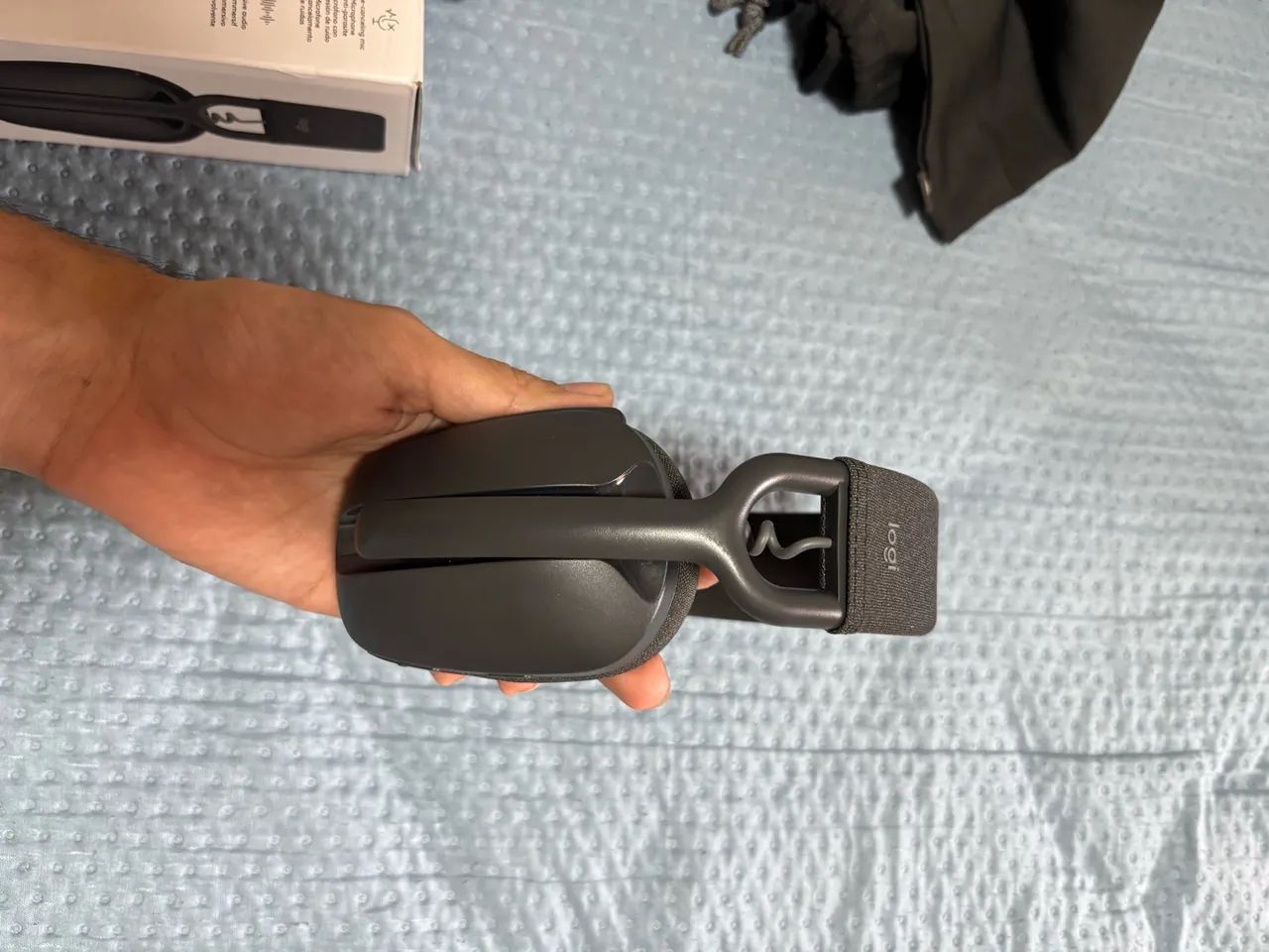 Headset Logitech Zone Vibe Wireless Bluetooth Grafite - Foto 3