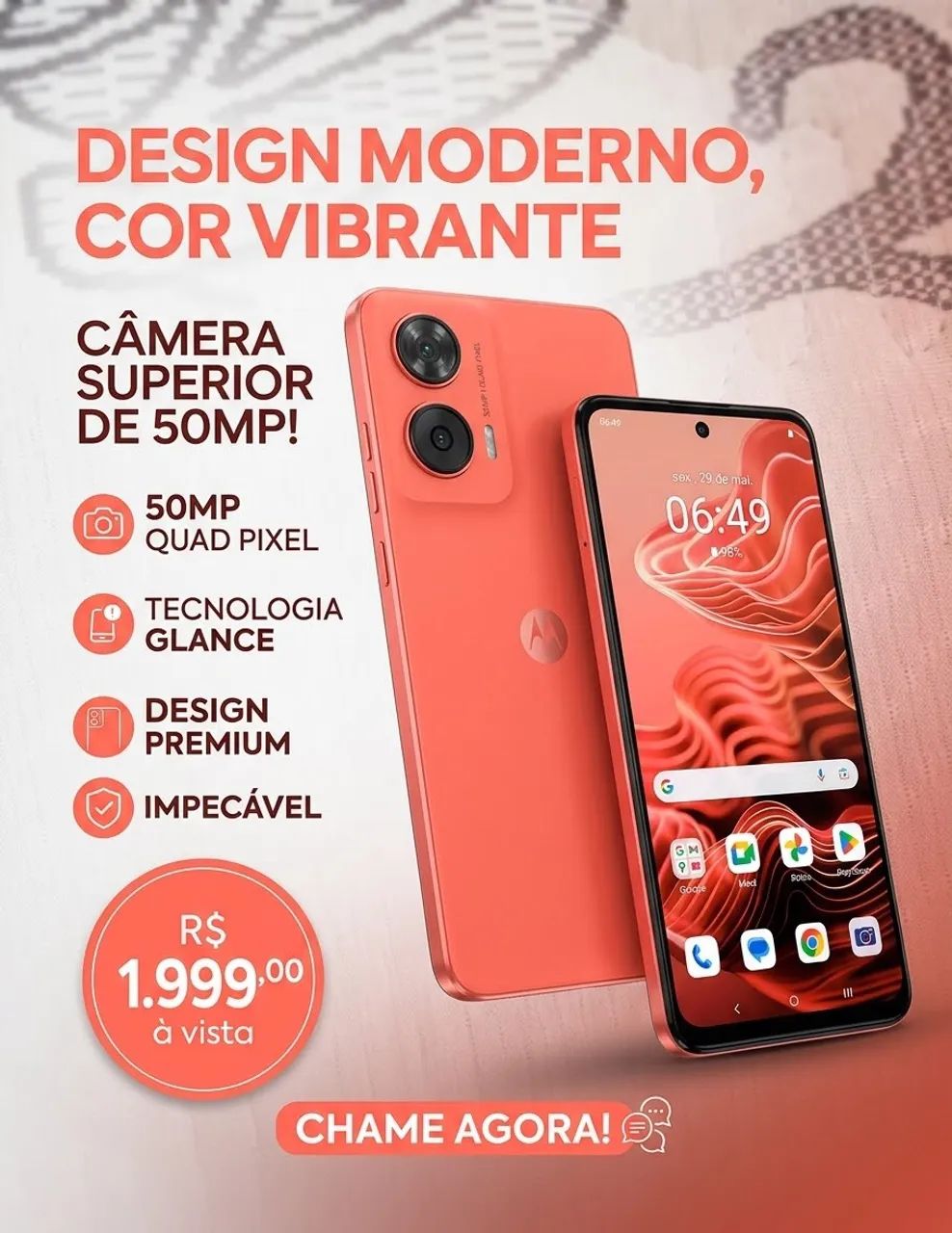 Motorola G35 - Rosa