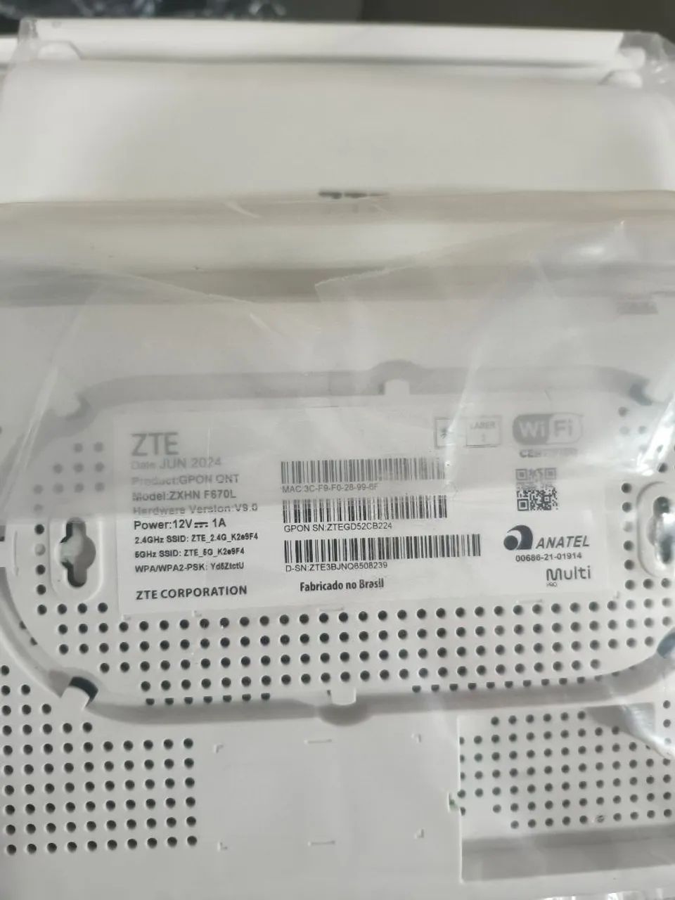 Kit 40 ONT ZTE V9 com fonte  - Foto 2