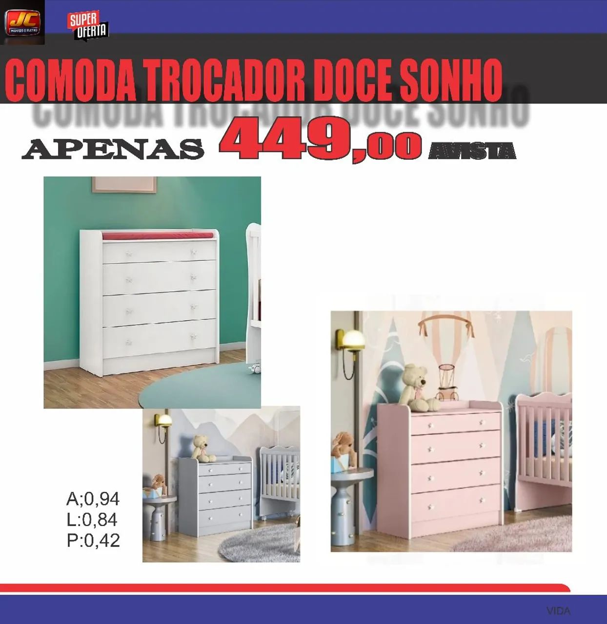 COMODA DOCE SONHO 