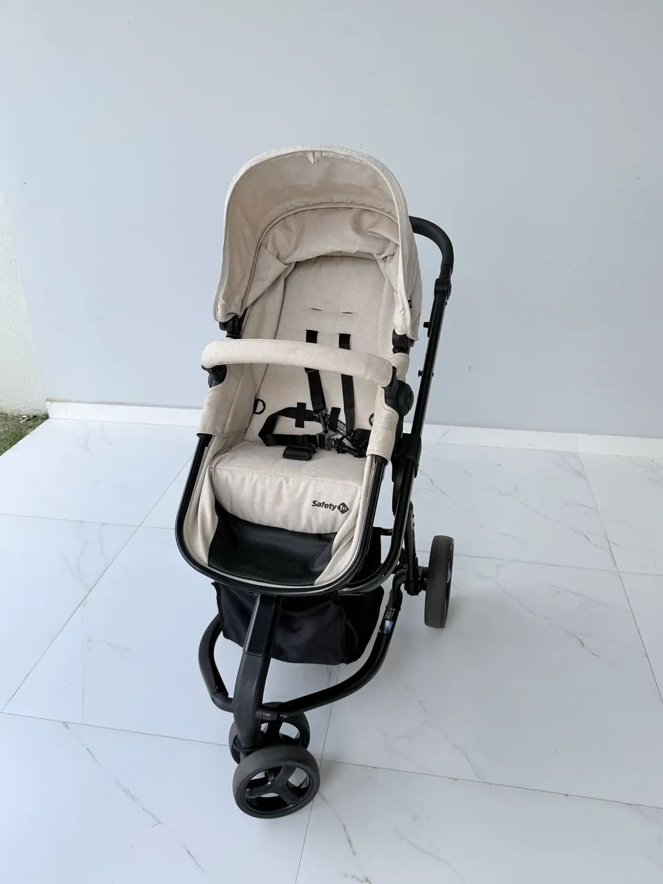 Carrinho de bebê - Marca System Safety - Foto 3