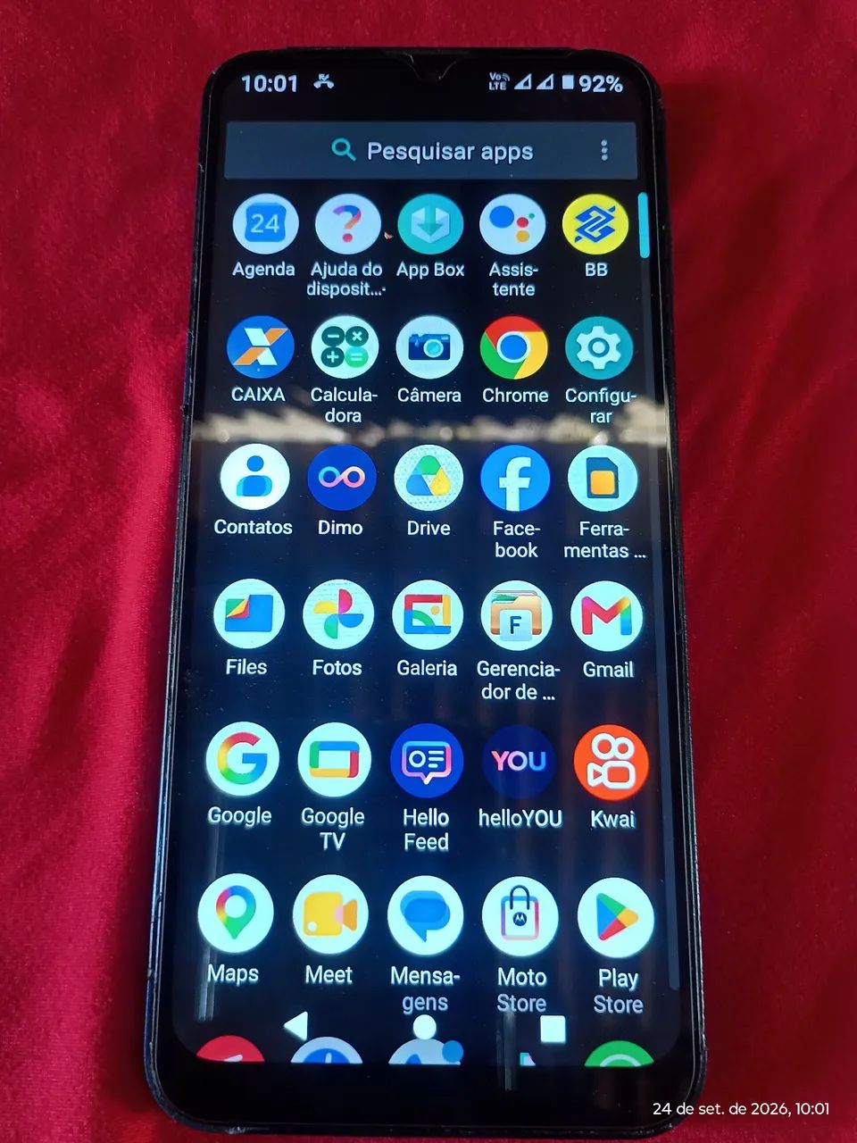 MOTO E 40 64 GB SEM DEFEITO E SEM TRICO - Foto 3
