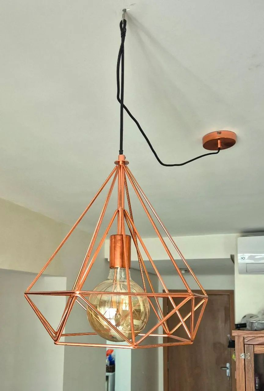 LUSTRE RETRO COBRE