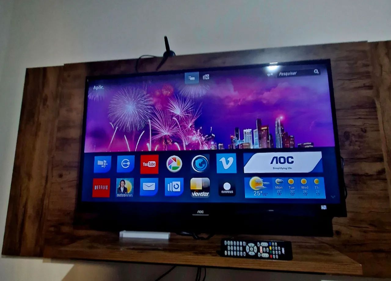Smart TV da marca AOC
