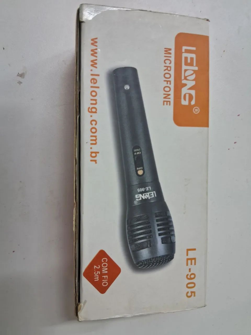 Microfone  com Fio Lelong LE-905 - Foto 2