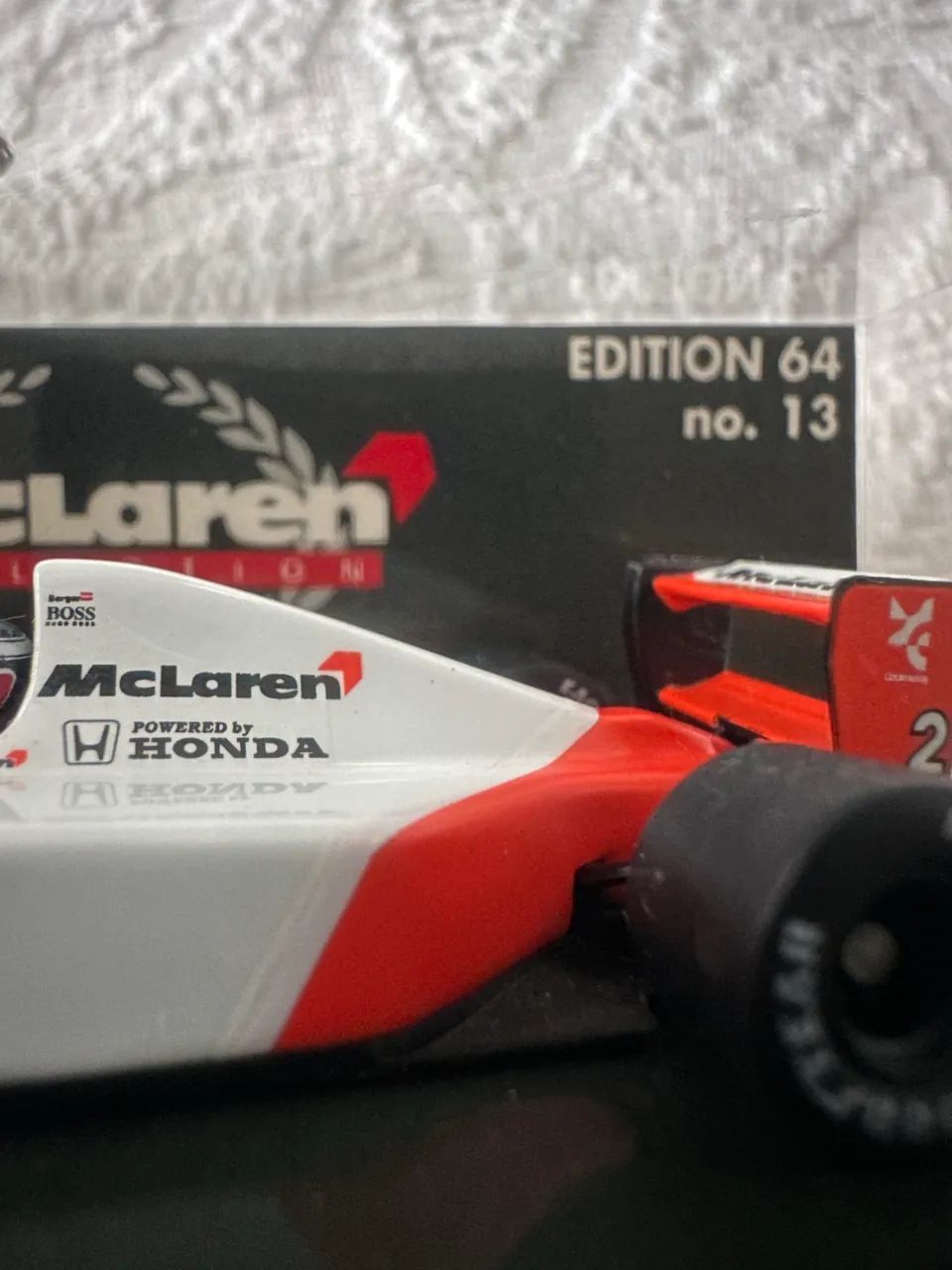 F1 McLaren COLLECTION Miniatura G. Berger McLaren 1992 e A. Prost 1988