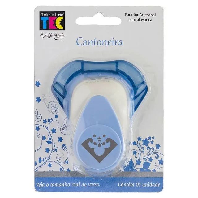 Furador Cantoneira Artesanal Com Alavanca - Toke E Crie