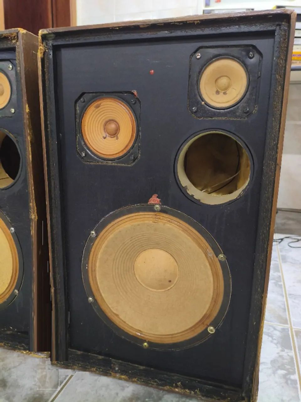 Caixas de som Polyvox Vox 70 funcionando perfeitamente - Foto 5