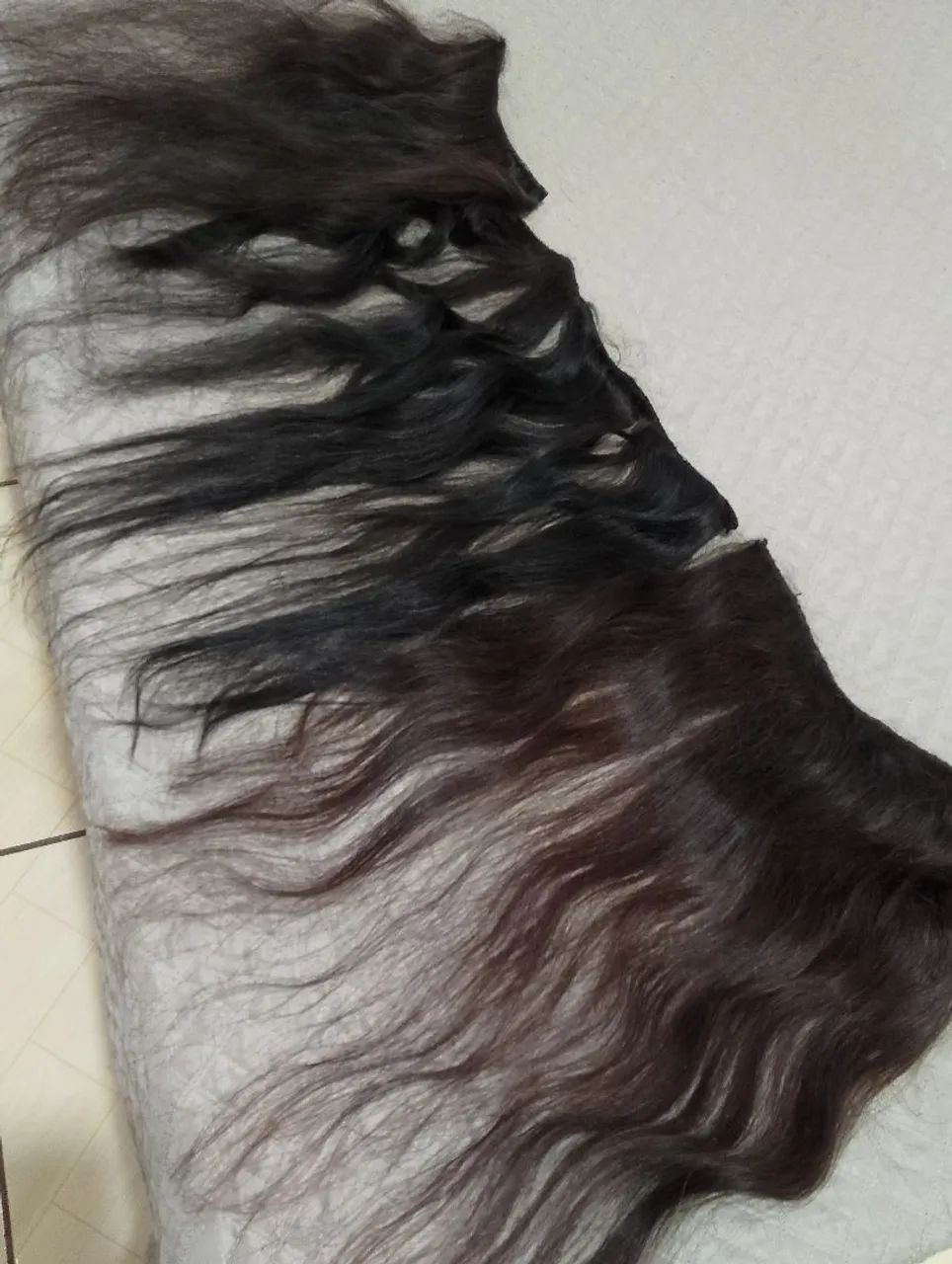Três telas de cabelo humano  - Foto 5