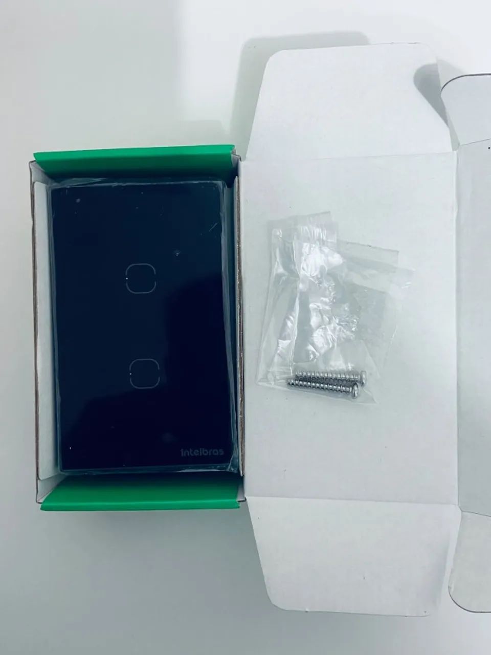 Interruptor Inteligente Wi-Fi Intelbras EWS 1002 Touch 2 Teclas - Foto 2