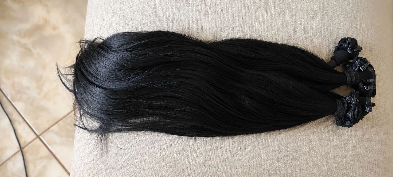 Cabelo humano 45cm - Foto 2