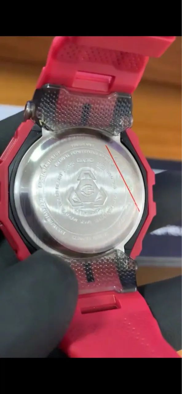 GSHOCK VERMELHO  - Foto 4