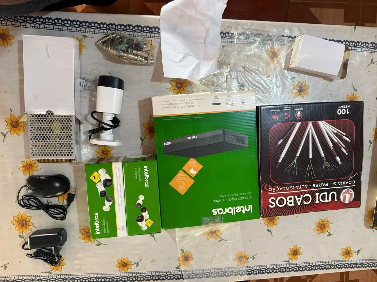 Kit CFTV Câmeras Intelbras Novo - Foto 2