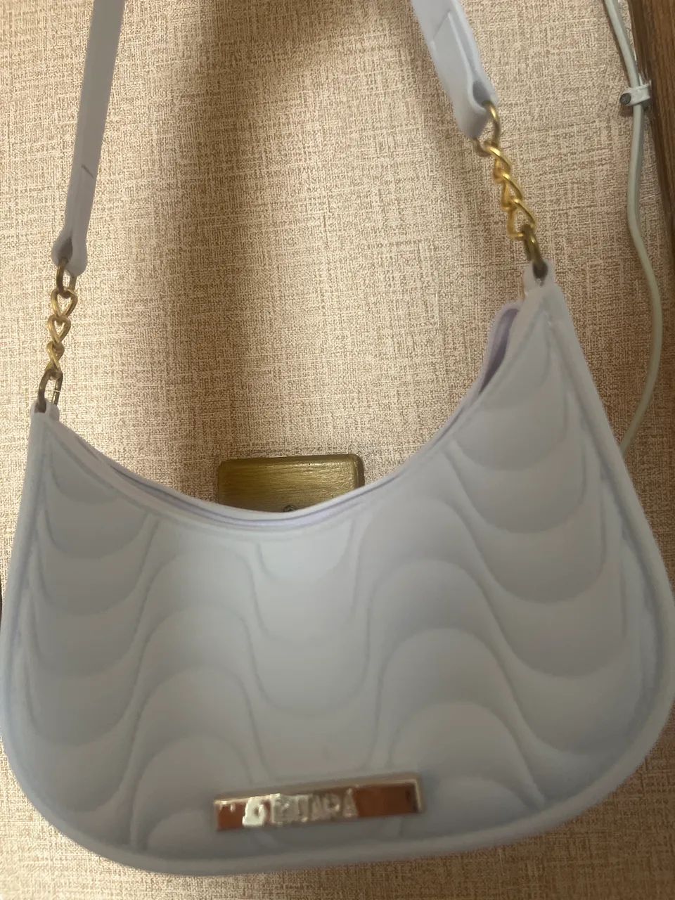 Bolsa branca feminina  - Foto 4