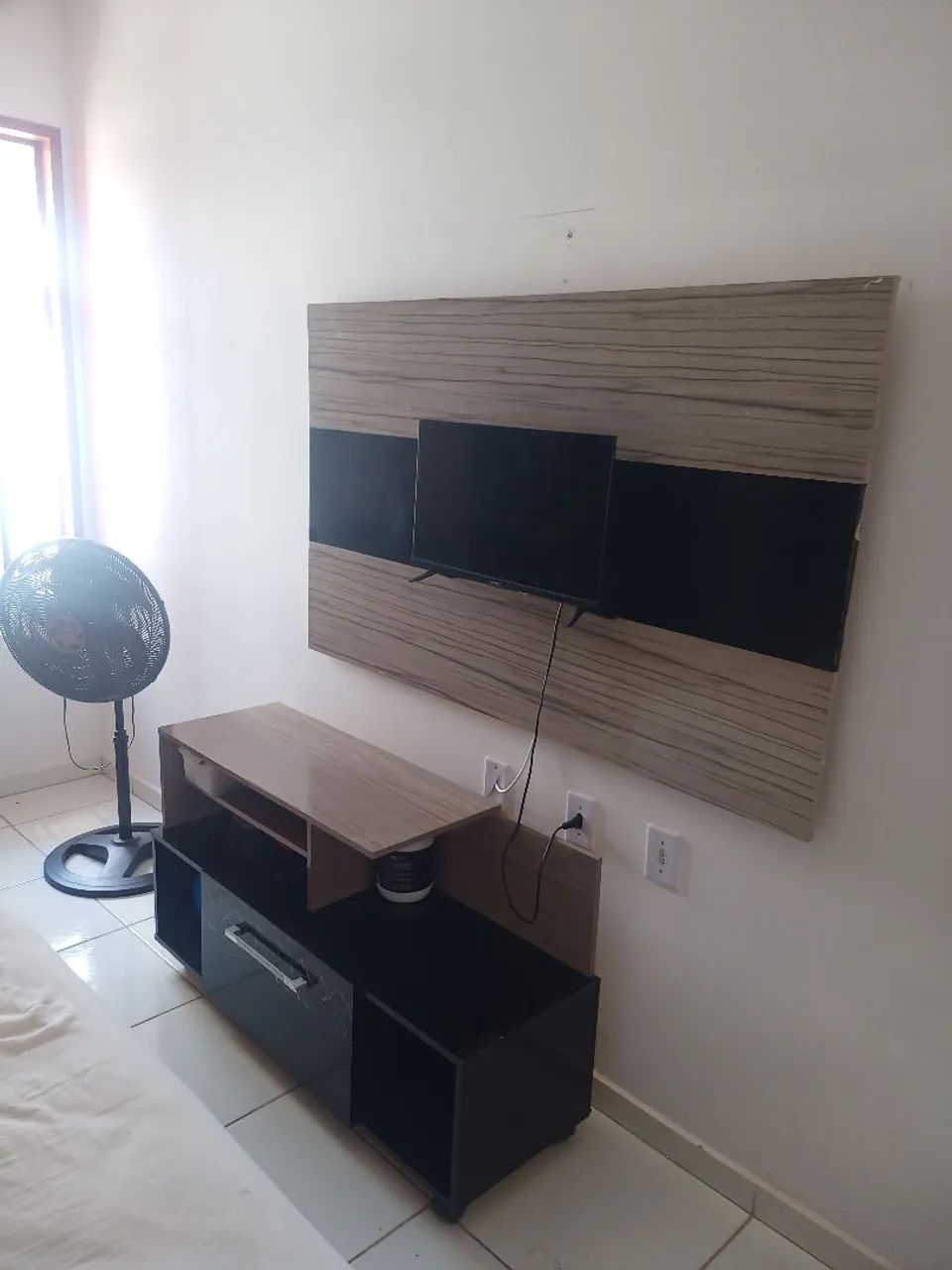 Rack com painel 