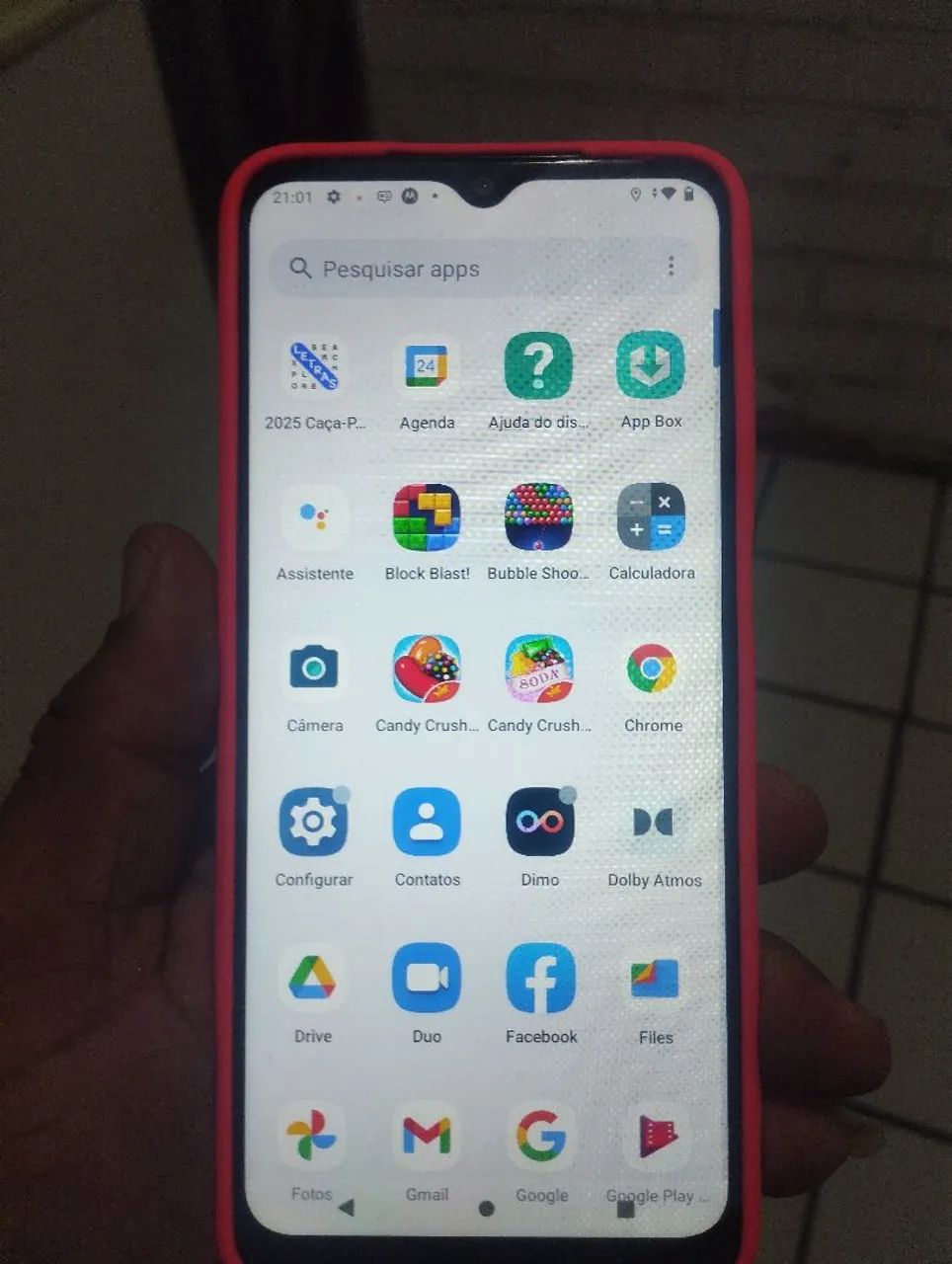 vendo um celular moto E22 .128 GB de memória  - Foto 2