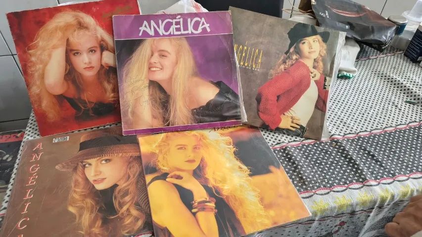 Coleção de Discos de Vinil Angélica 