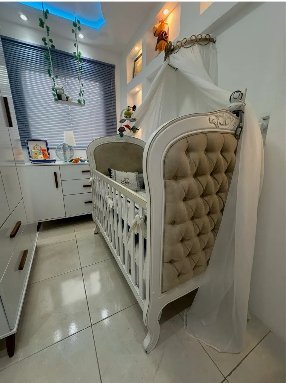 berço ópera branco provençal  - Foto 2