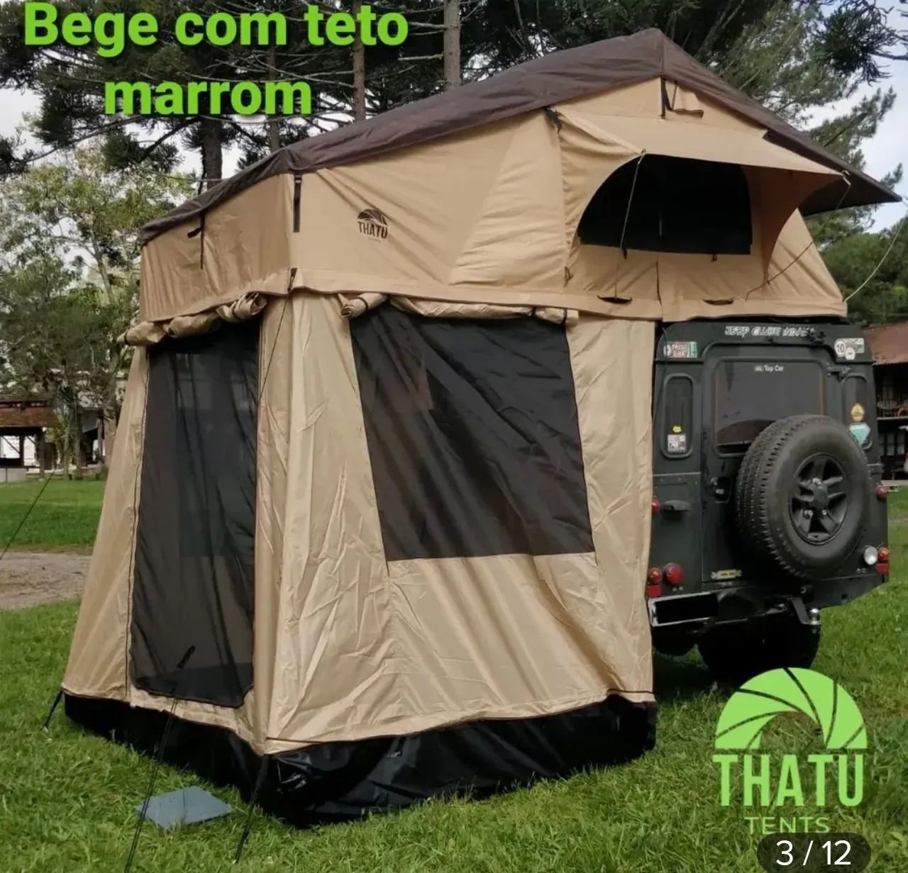 Barraca de teto para carro - Foto 2