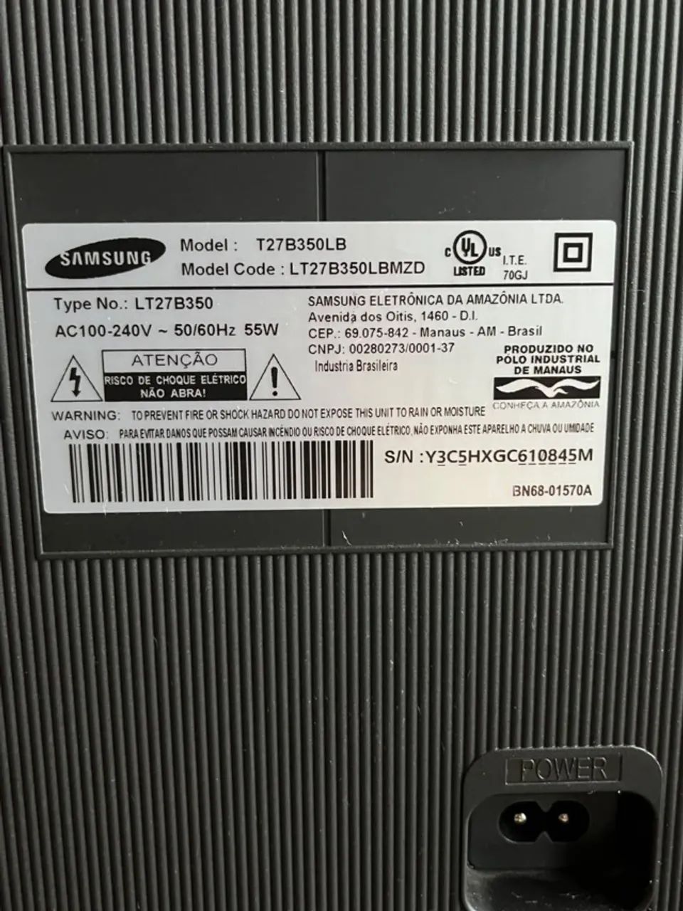 Monitor tv samsung 27 polegadas full hd - Foto 3